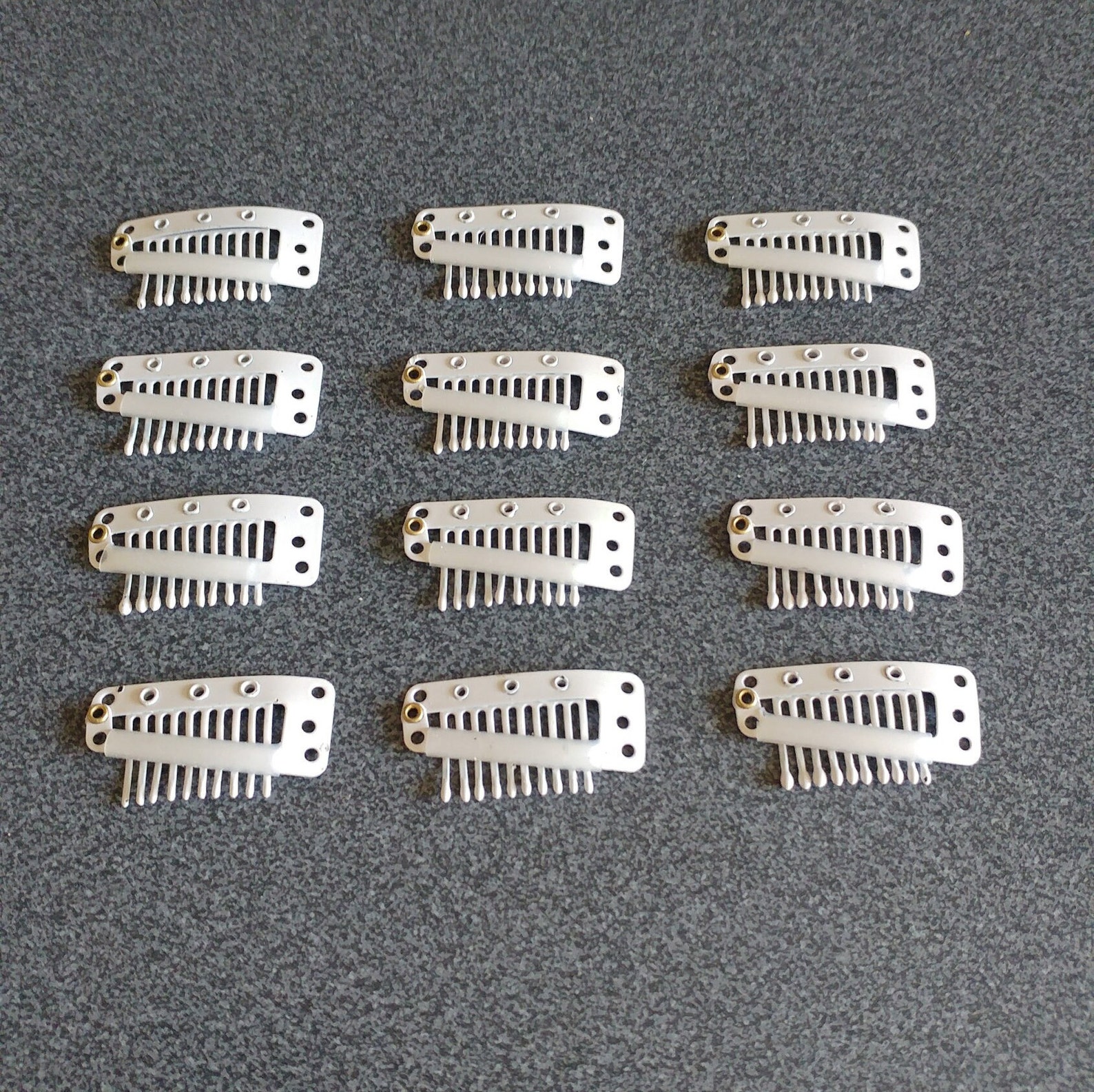 Hair Extensions Clips Snap Combs Wig Clips Snap Clips for Hair Etsy