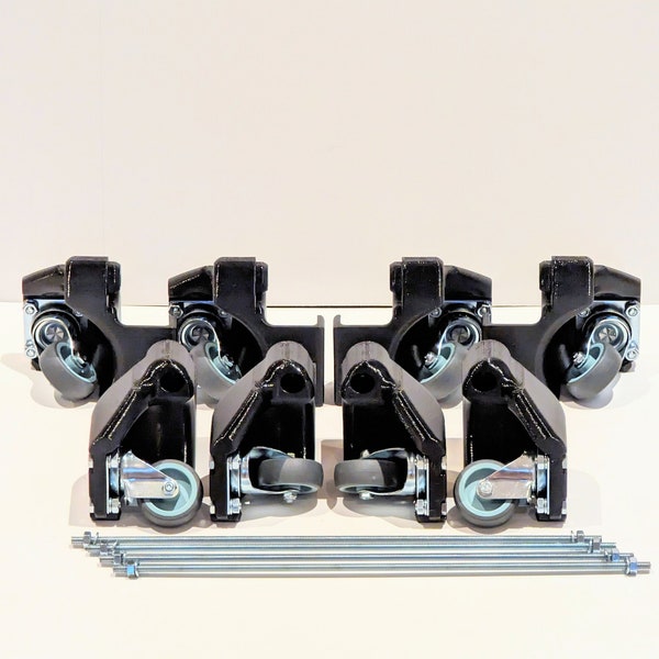 QuickJack GlideRide Caster System. Smooth Wheel solution for effortless QuickJack Movement