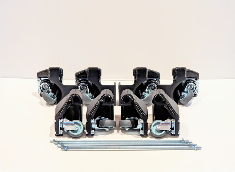 QuickJack GlideRide Caster System. Smooth Wheel solution for effortless QuickJack Movement image 1