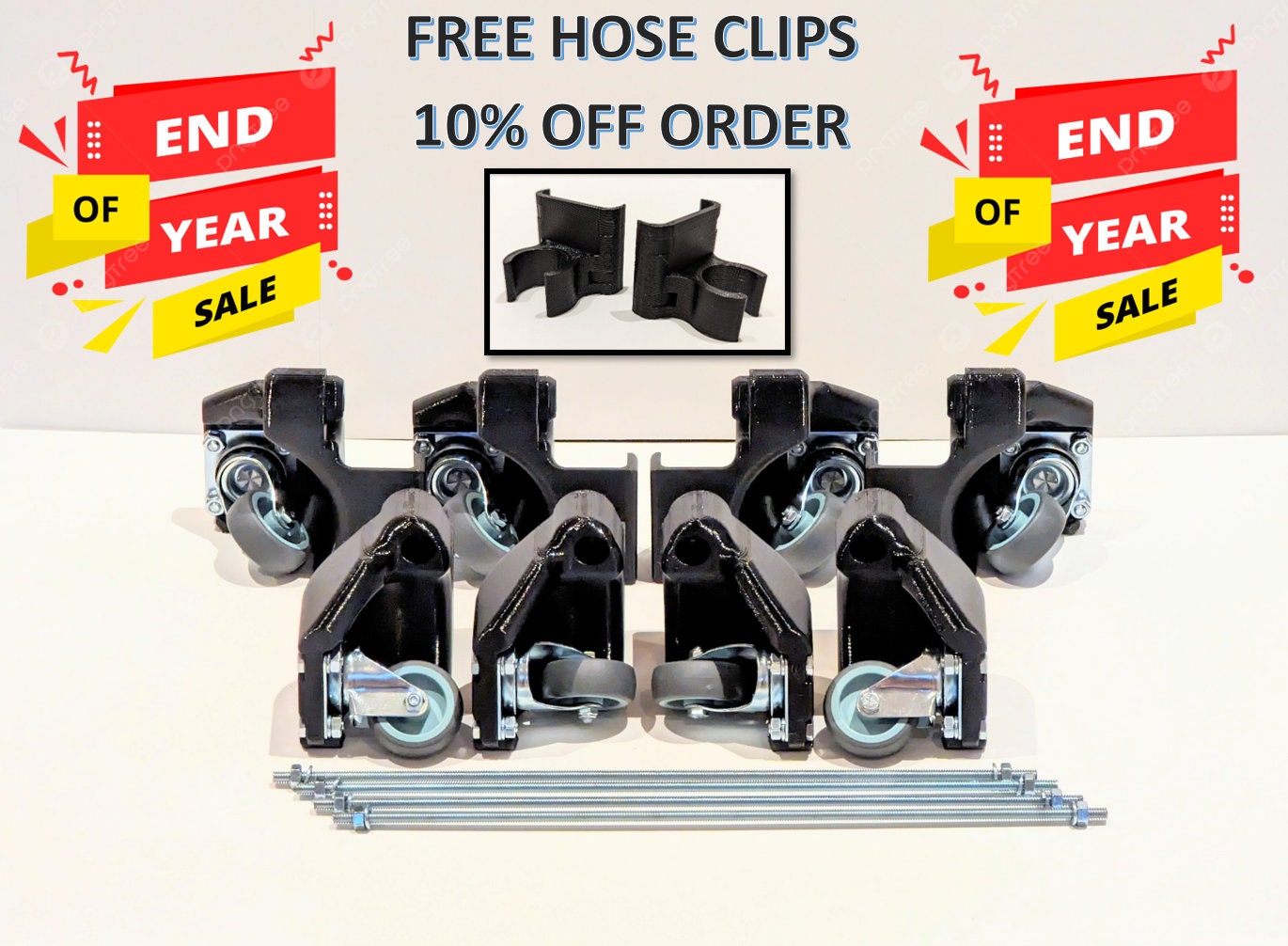 Quickjack Glideride Caster System. Smooth Wheel Solution for Effortless