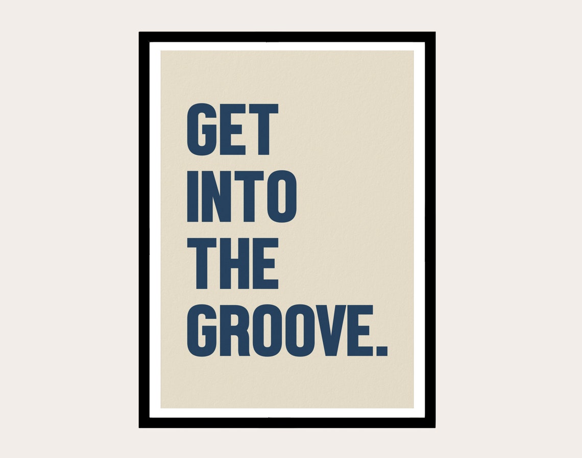 Get Into The Groove Lyric Print Madonna Into The Groove Etsy Get Into The Groove Lyric Print Madonna Into The Groove Etsy