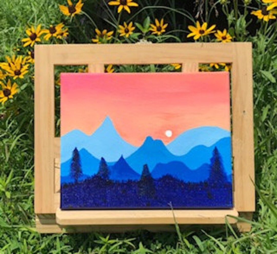 Blue Mountain Sunset - Etsy