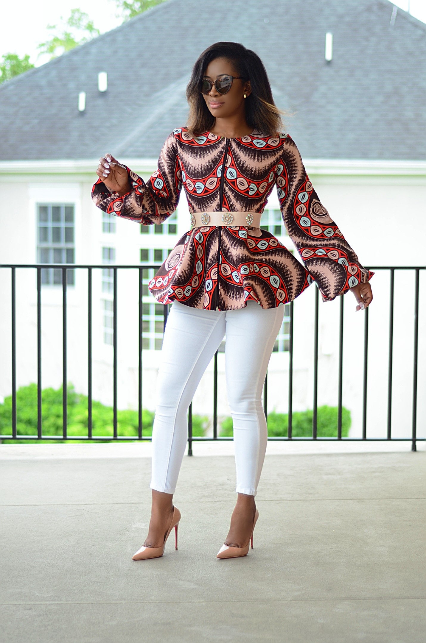 Akela Peplum Top - Etsy
