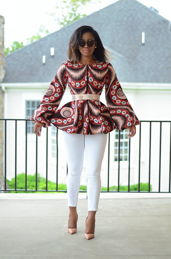 Akela Peplum Top - Etsy