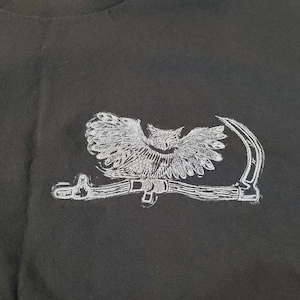 The Owl Tee - Hand Printed Hand Cut Linocut T-Shirts