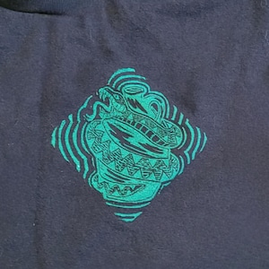 The Protector Tee - Hand Printed Hand Cut Linocut T-Shirts