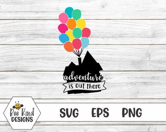 Adventure Is Out There Svg Etsy