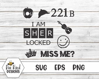 Sherlock Png Etsy
