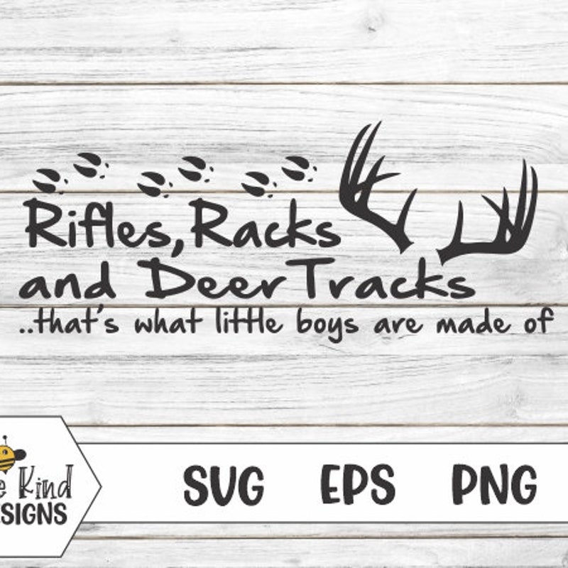 Deer Track Svg - Etsy
