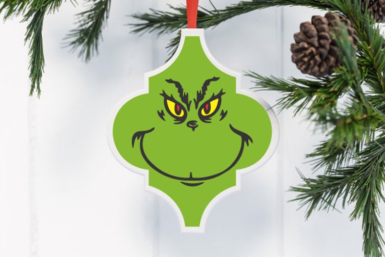 The Grinch & Max Arabesque Tile SVG Bundle/ Includes Both | Etsy Denmark