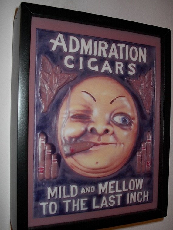 Admiration Cigars Moon Face Tobacco Shop Store Man Cave