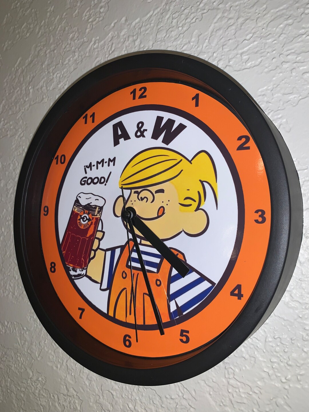 A&W Root Beer Dennis Soda Fountain Diner Kitchen Bar Advertising Man
