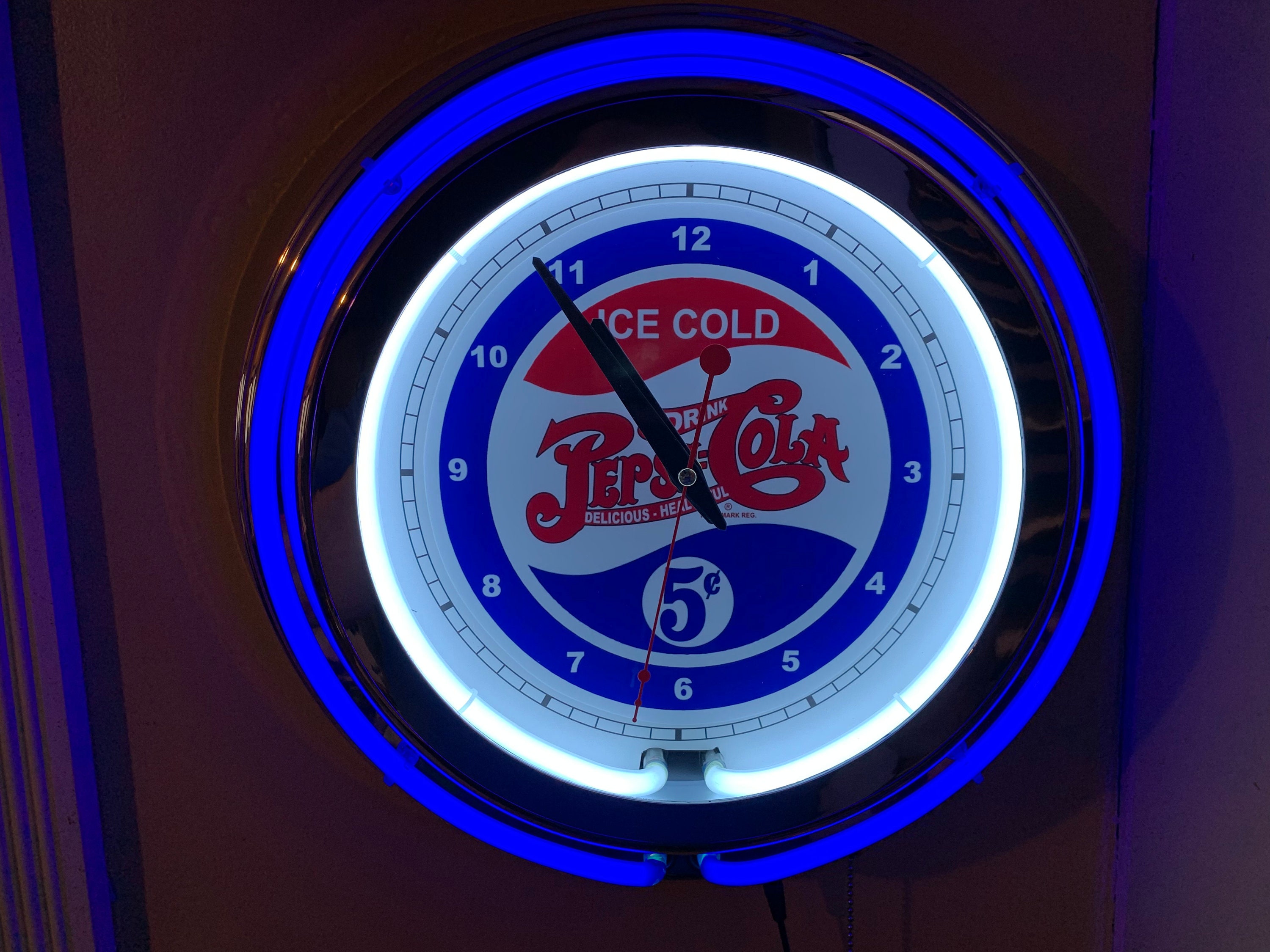 Neon pepsi sign - Etsy 日本