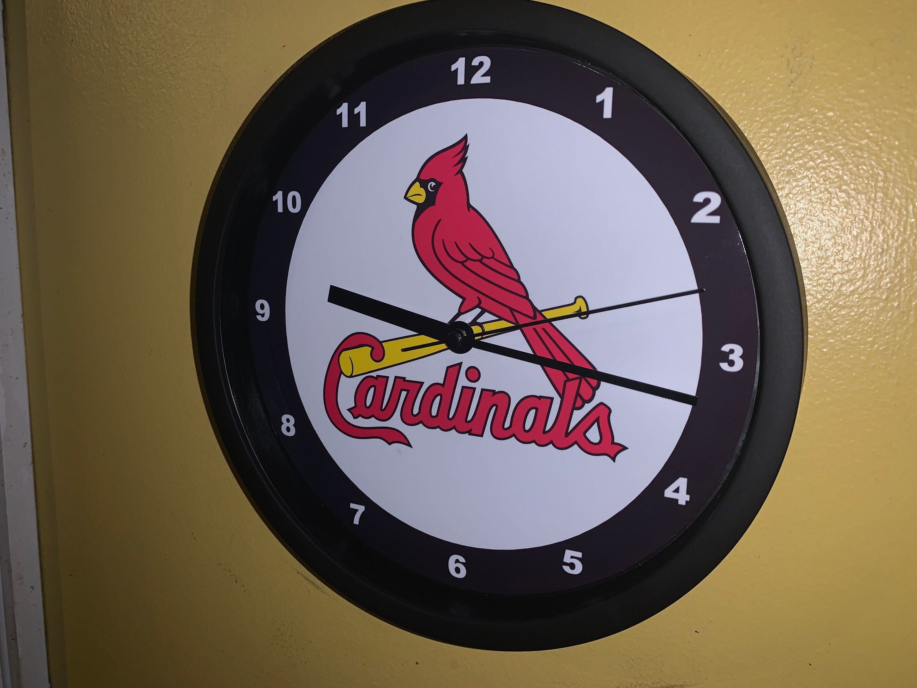 Memory Company St. Louis Cardinals Chrome Clock - Macy's
