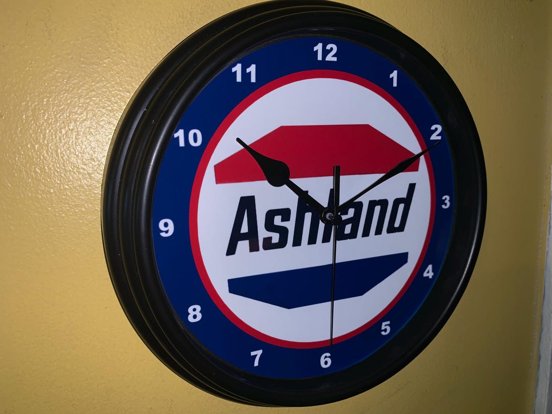 Ashlen Sign Ashland Oil Gas Service Station Mechanic Garage Man Cave Advertising ...