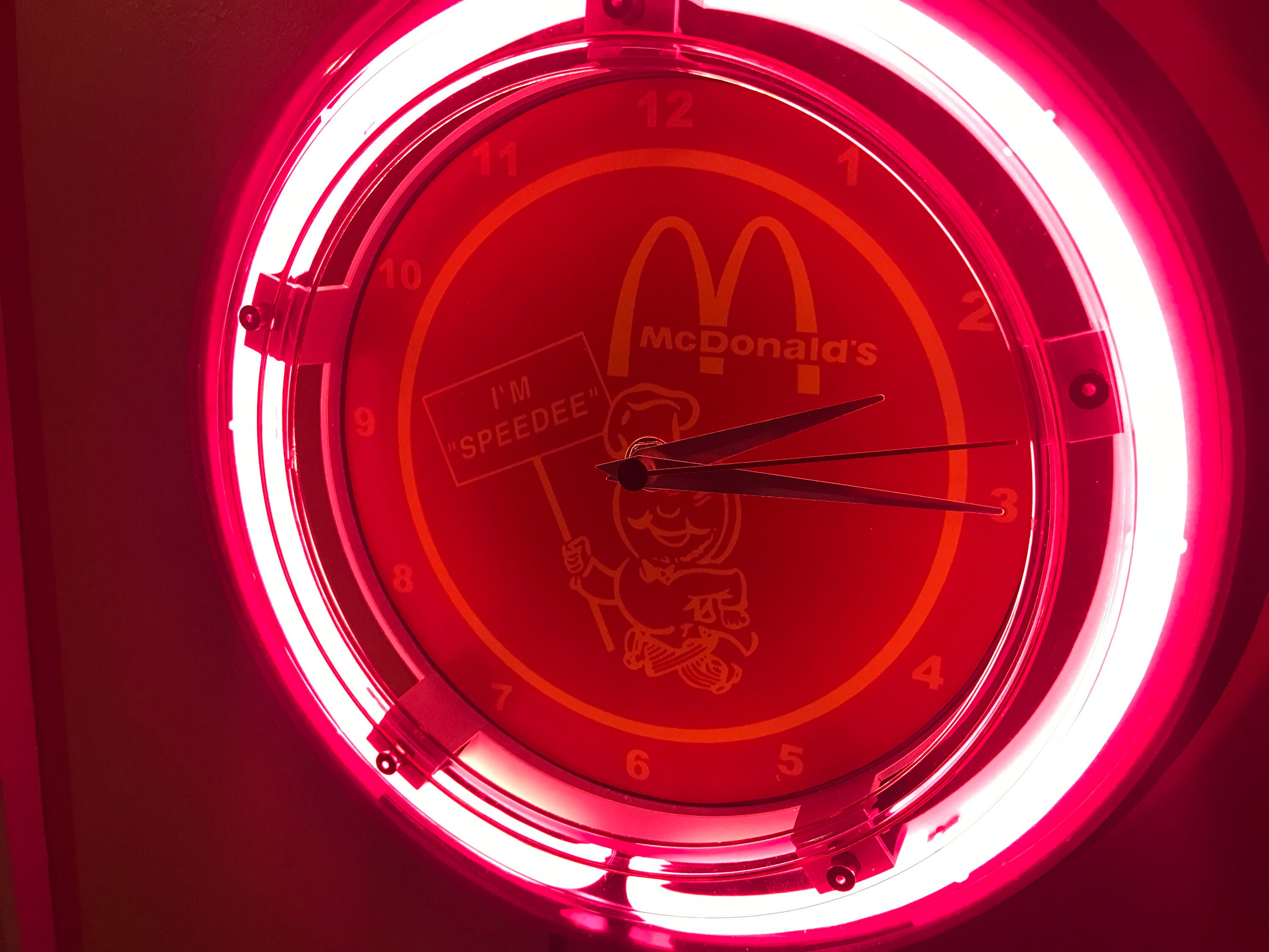 McDonald's ロークリーサインライト McDonald´s ロークリーサインライト