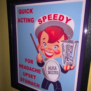 【激レア!】レトロ雑貨　SPEEDY アルカセルツァー　1970's Alka-Seltzer Speedy Vinyl Figure アルカセルツァー ビンテージ