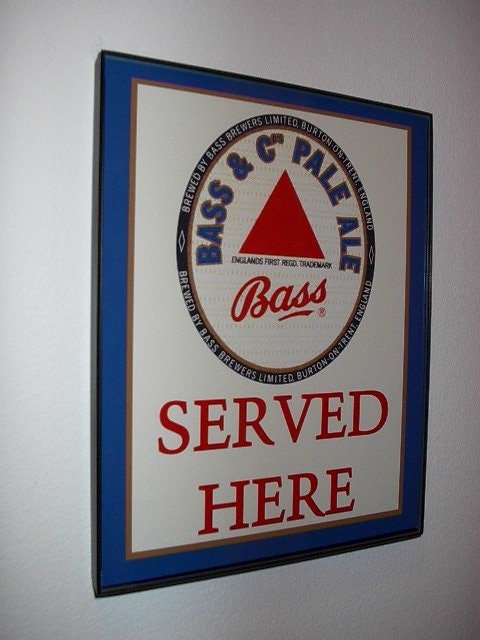 Bass Ale Decor - Etsy