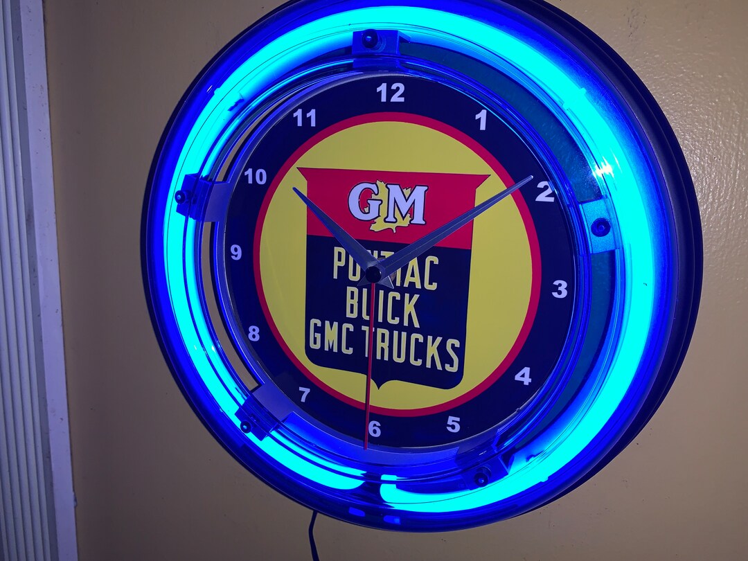 General Motors GMC Trucks Authorized Service Tin Sign - Vintage Garage Decor