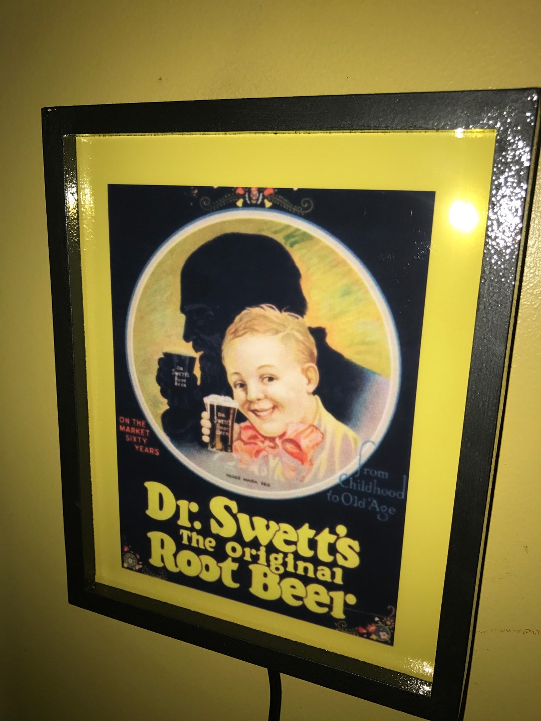 Dr. Swett's Root Beer Soda Fountain Diner Kitchen Bar Man Etsy