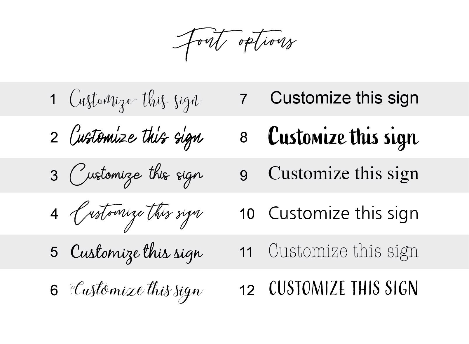 Custom Wood Signs Wood Framed Sign Customized Sign Etsy