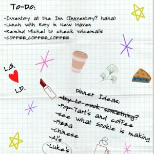 Lorelei&#39;s Notebook
