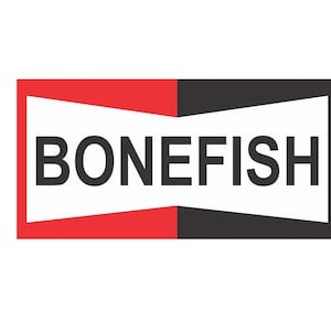 Adesivo recortado Bonefish Champion Sparkplug