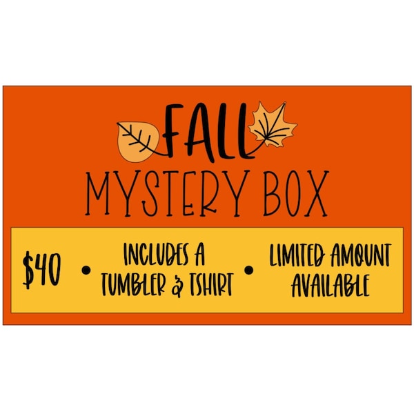 Mystery Box Etsy