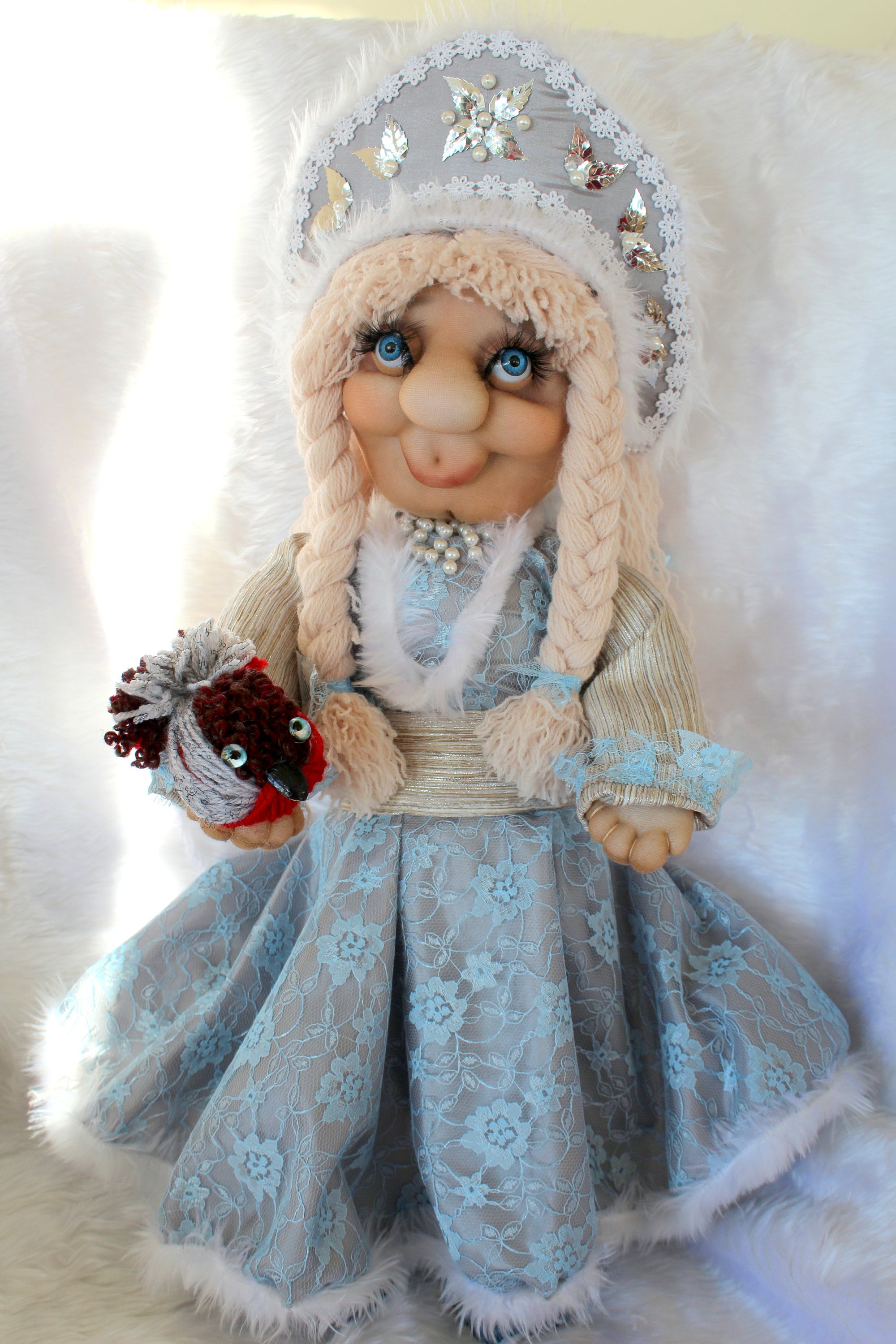 Snegurochka, the Russian Snow Maiden - Etsy