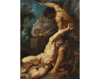 Cain Slaying Abel | Peter Paul Rubens | 1608 Biblical Print