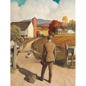 The Homecoming | Newell Convers Wyeth | American Painting Print