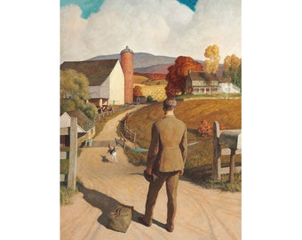 The Homecoming | Newell Convers Wyeth | American Painting Print