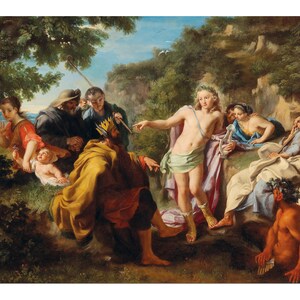 The Judgement of Midas | Pietro Bianchi | 1725 Greek Mythology Print
