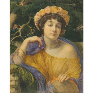 The Dancer | Sir Edward John Poynter | 1898 Pre-Raphaelite Poster Print