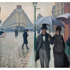 Paris Street; Rainy Day | Gustave Caillebotte | 1877