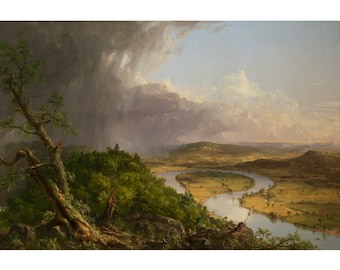Oxbow | Thomas Cole | Amerikansk målning från 1836