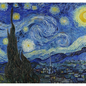 The Starry Night | Vincent van Gogh | 1889