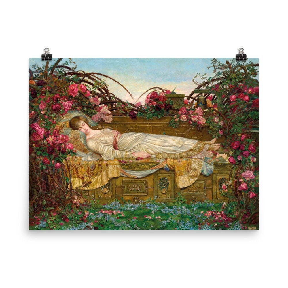 絵画　眠れる森 ディズニー絵画「眠れる森の美女/ダンシング エンチャンテッド
