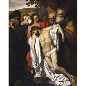 Lamentation | Pieter van Mol | 1640 Gospel Biblical Poster Print