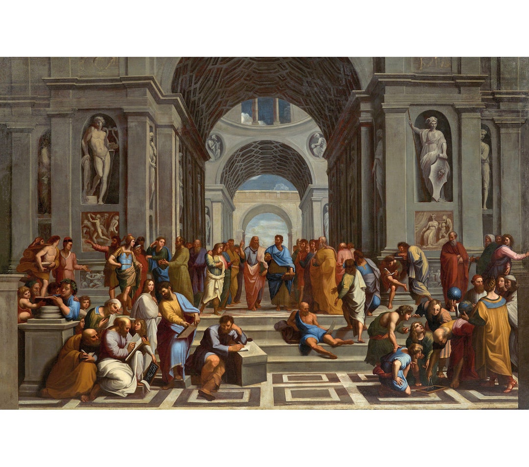 School of Athens | Raphael Follower | Renaissance Greek