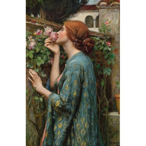 The Soul of the Rose | John William Waterhouse | 1908 Pre-Raphaelite Print