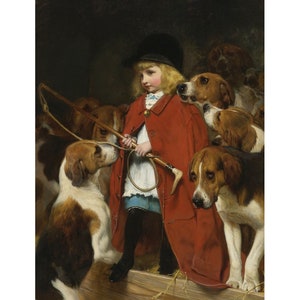 The New Whip | Charles Burton Barber | Animal Dog Poster Print