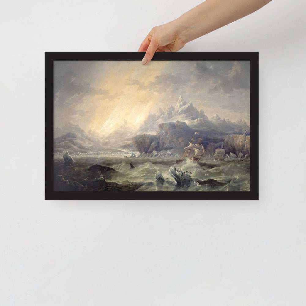 南極のHMSエレバス号と恐怖 | ジョン・ウィルソン・カーマイケル