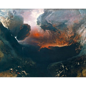 The Great Day of His Wrath | John Martin | Biblical Print