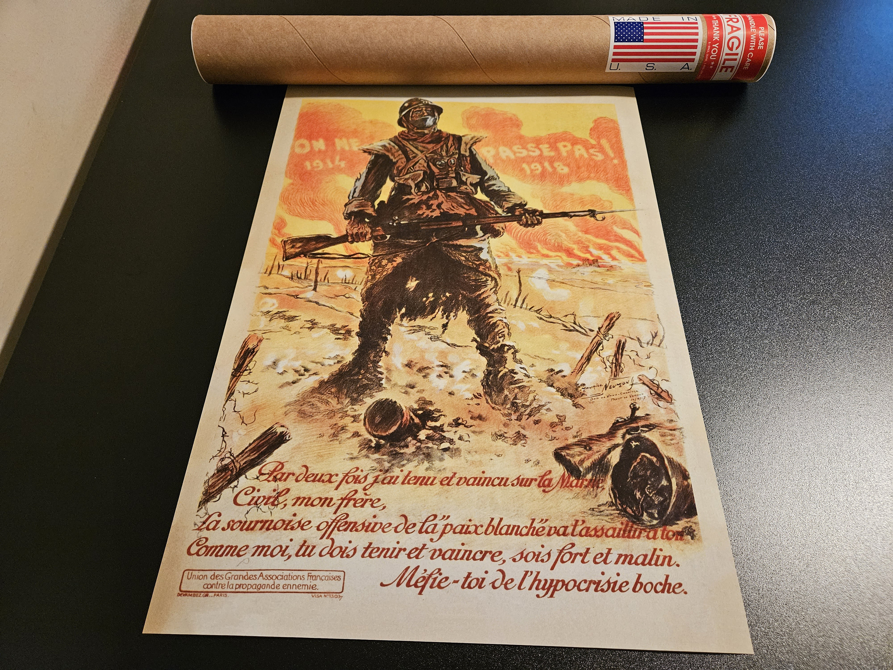 They Shall Not Pass/on Ne Passe Pas | Maurice Neumont | 1917 World