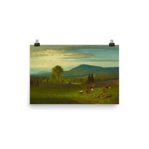 Summer in the Catskills | George Inness | 1867 Cow Poster Print - Etsy