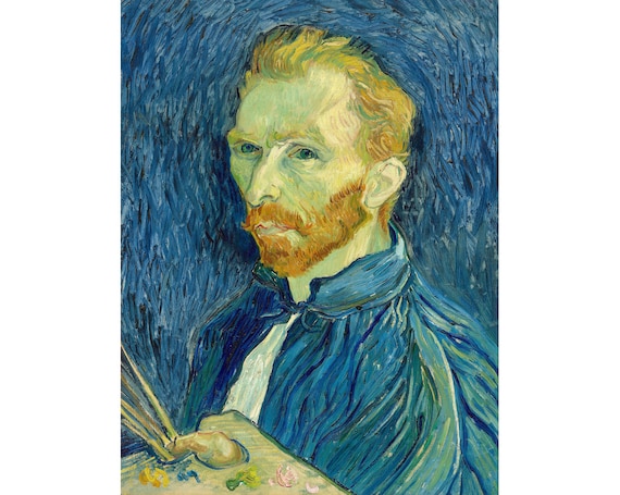 自画像 | フィンセント・ファン・ゴッホ | 1889 絵画版画 - Etsy 日本