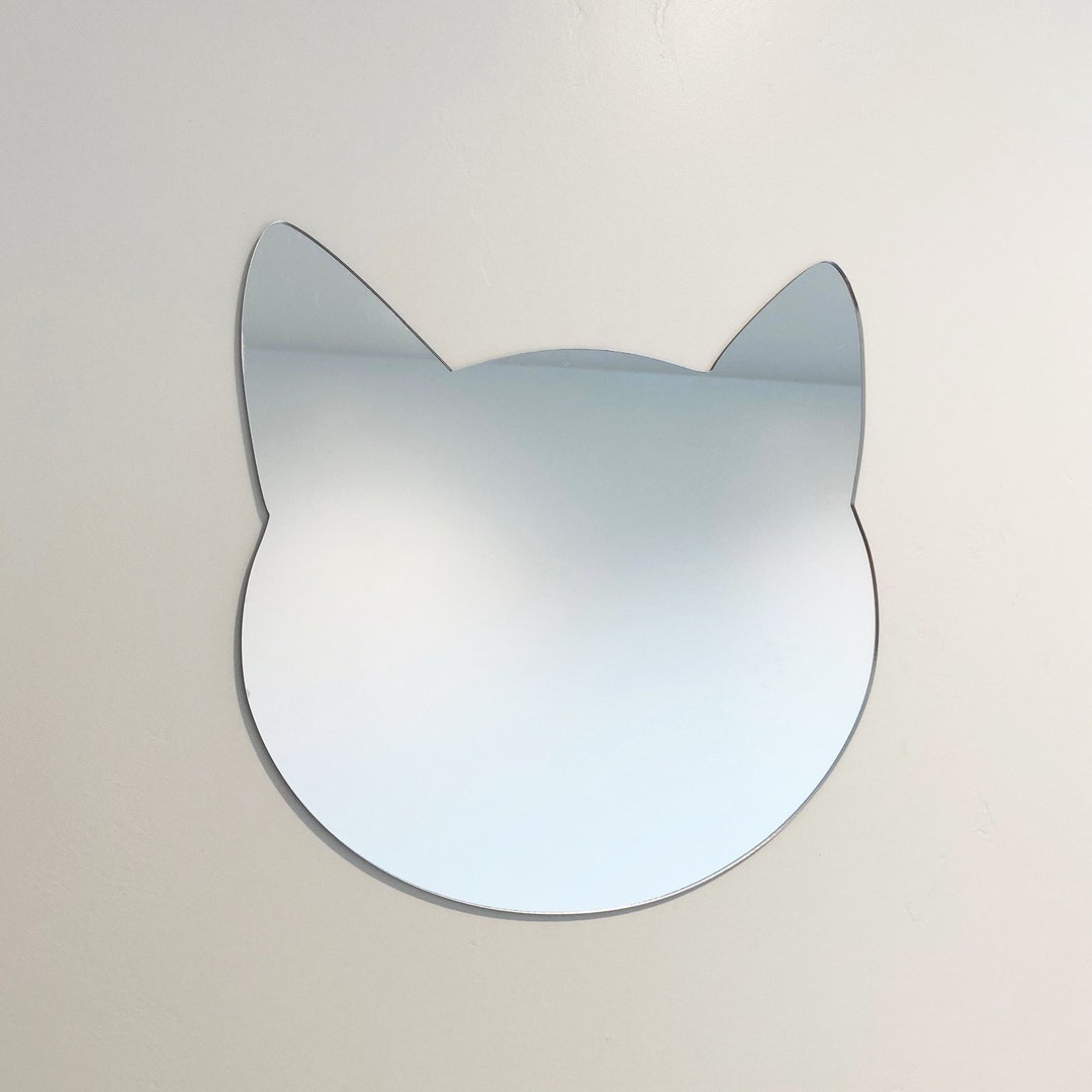 Retro Mirror Creative Home Decoration Cat Bow Wall Decoration