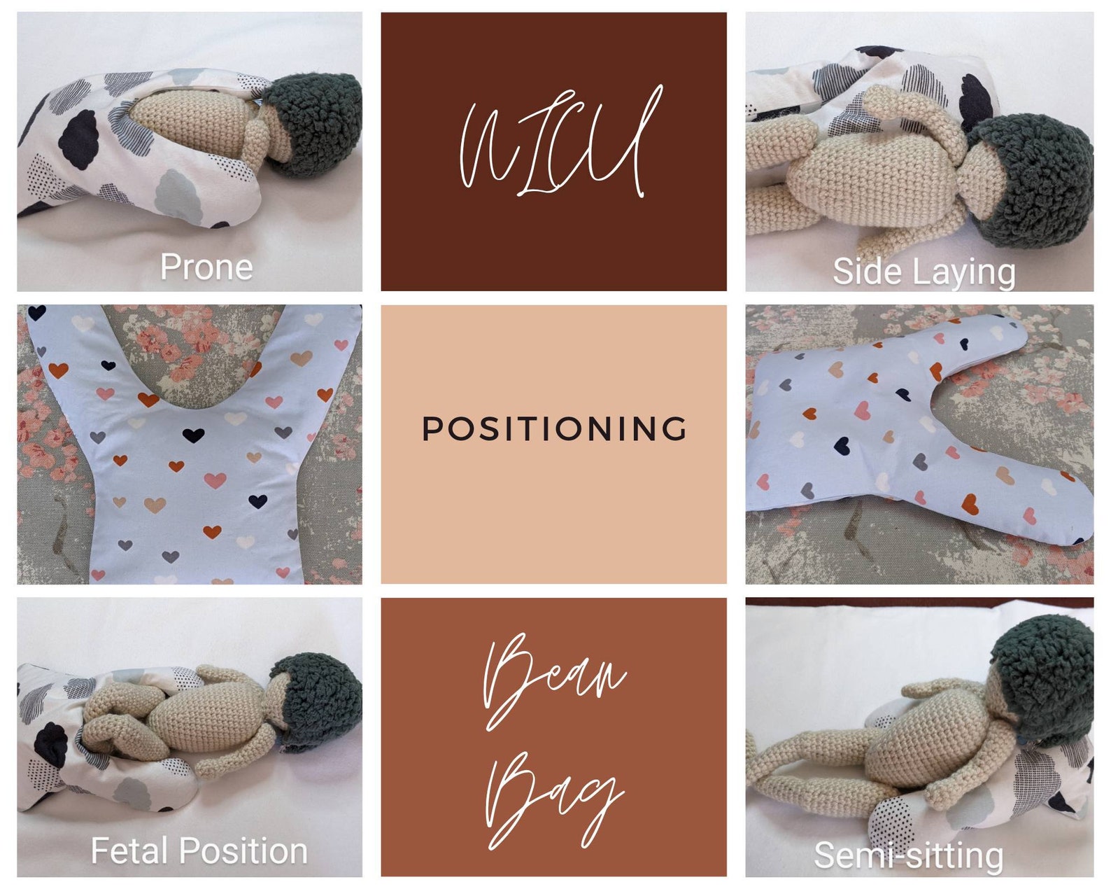 Nicustyle Positioning Bean Bag Etsy
