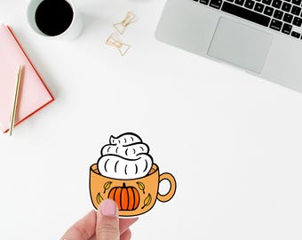 Pumpkin Spice Latte Sticker